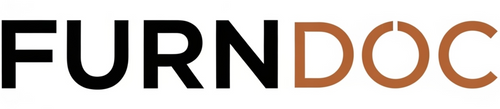 FurnDoc logo with 'FURN' in black and 'DOC' in orange on a white background